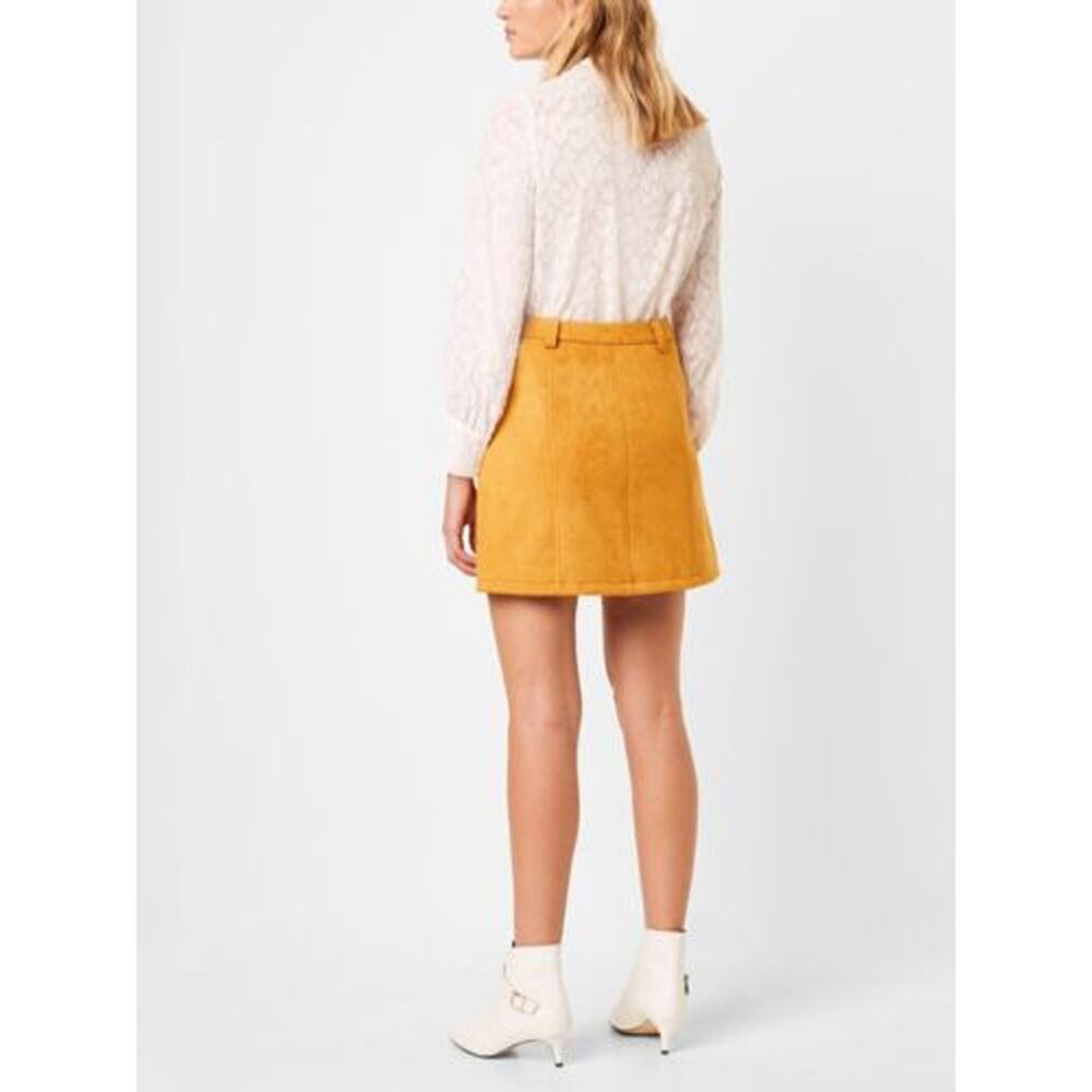 French Connection Faux Suede Mini Skirt, Size 6, EUC - Picture 4 of 7